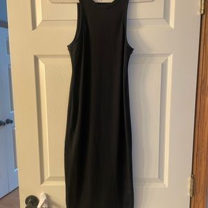 Leith bodycon racer back midi dress